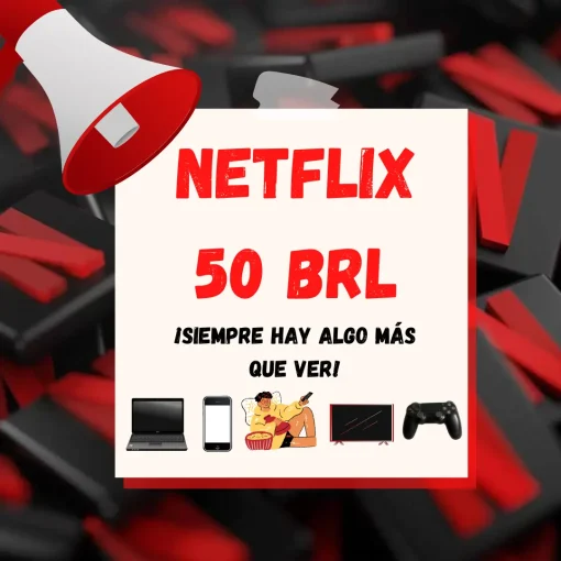 Venta Pines / Gift Card Netflix Brasil