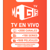 IPTV Magis Flujo Gift Card Pines Premium Streamingjm seguro
