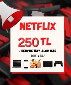 Venta Pines / Gift Card Netflix Turquia