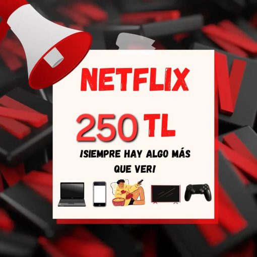 Venta Pines / Gift Card Netflix Turquia