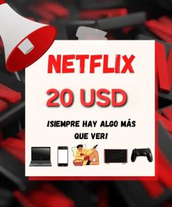 Pines / Gif Card de Netflix 20 USD