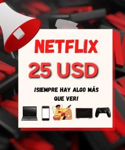 Pines / Gif Card de Netflix 25 USD