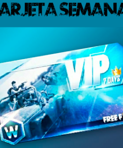 Gift Card / Recargas Free Fire Tarjeta Semanal GameFan (Validez Corta)